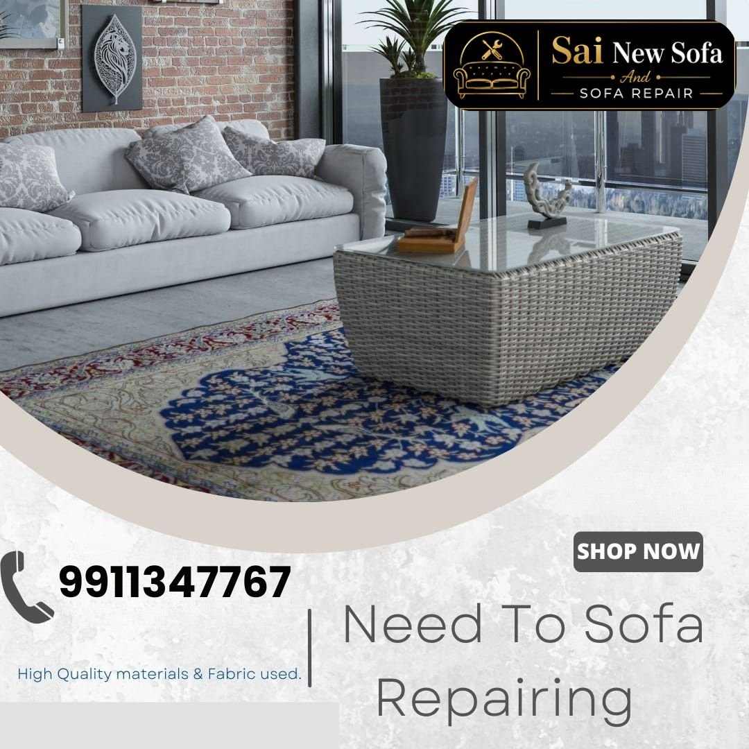 This image is describing sofa repair center in sector 50 Gurgaon